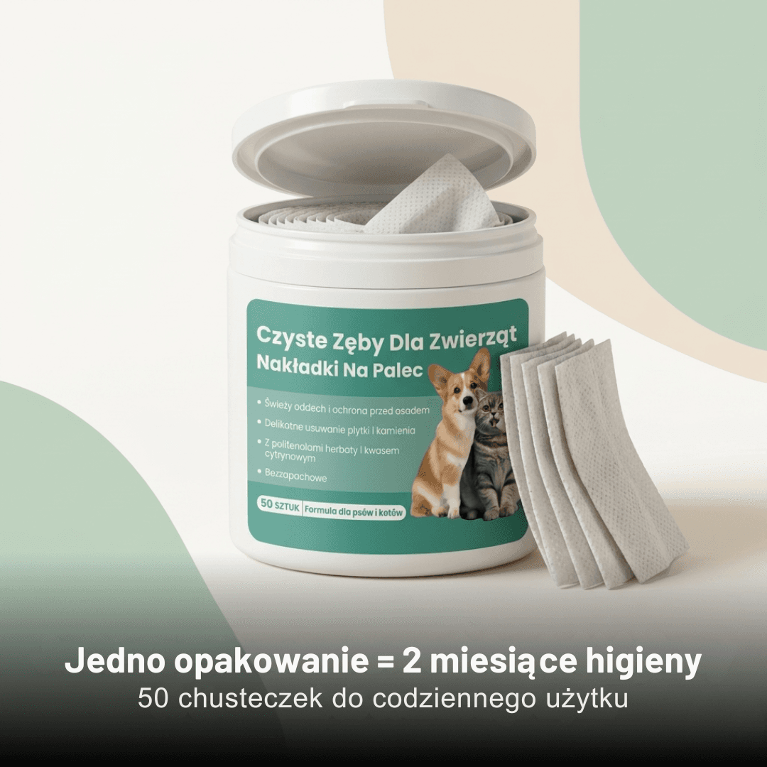 Damero - chusteczki do higieny jamy ustnej zwierząt (50szt.)