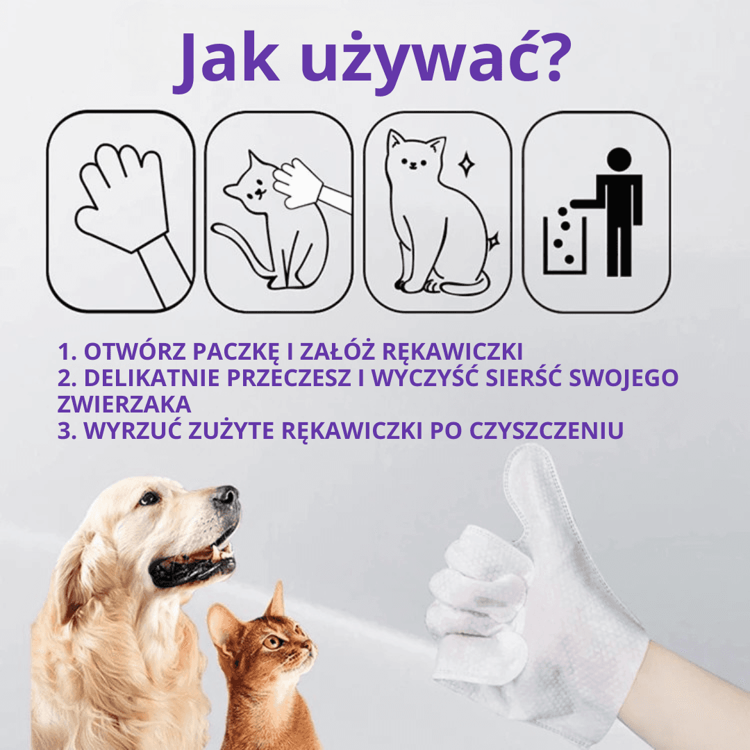 PawSpa Glove- mycie psa w 2-3 minuty