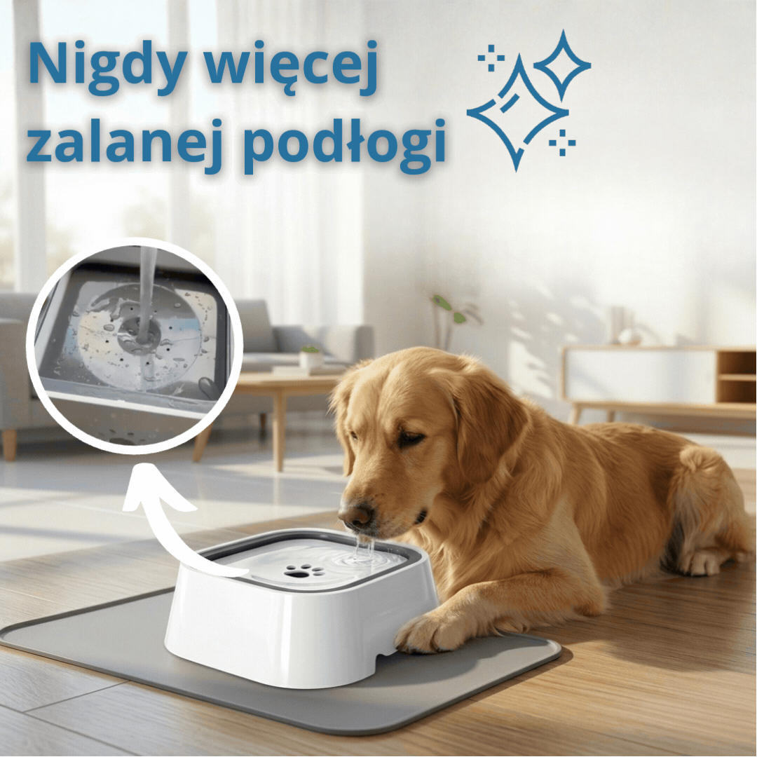 Niechlapek - zero zalanych podłóg miska antyrozbryzgowa 1,5L