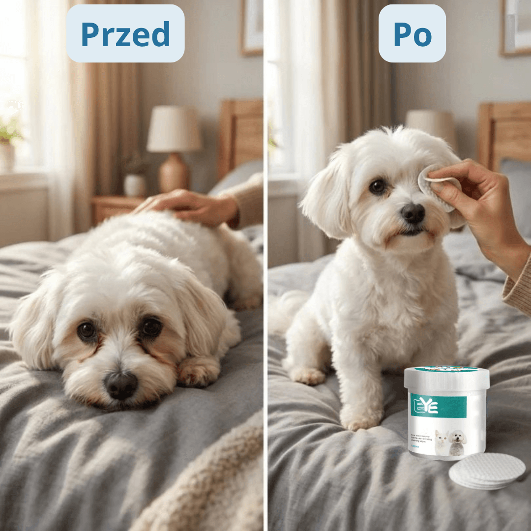 LumiEye — chusteczki do czyszczenia oczu psa 130 szt.