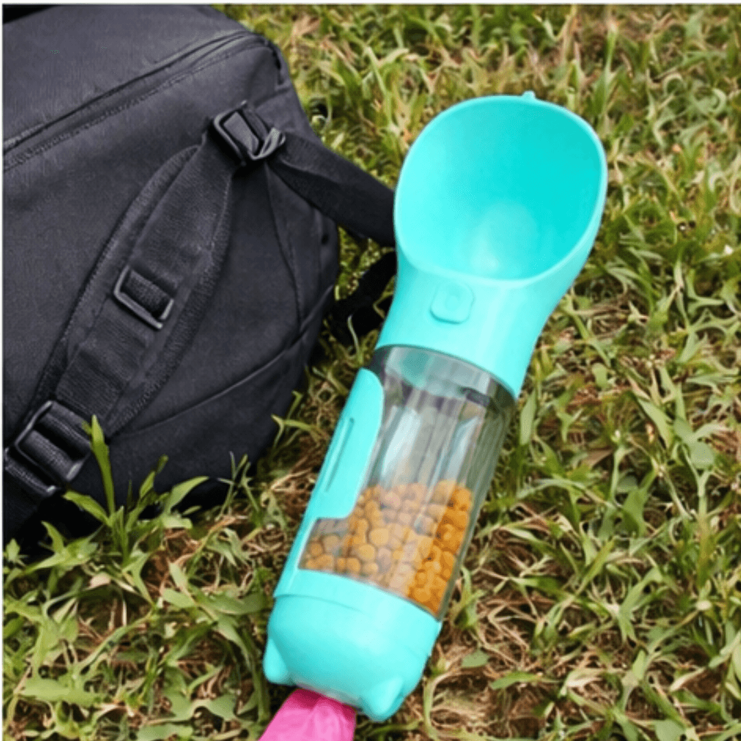 PawGo 3w1 - Butelka 300ml dla psa i kota