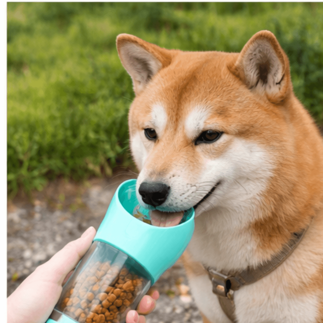 PawGo 3w1 - Butelka 300ml dla psa i kota