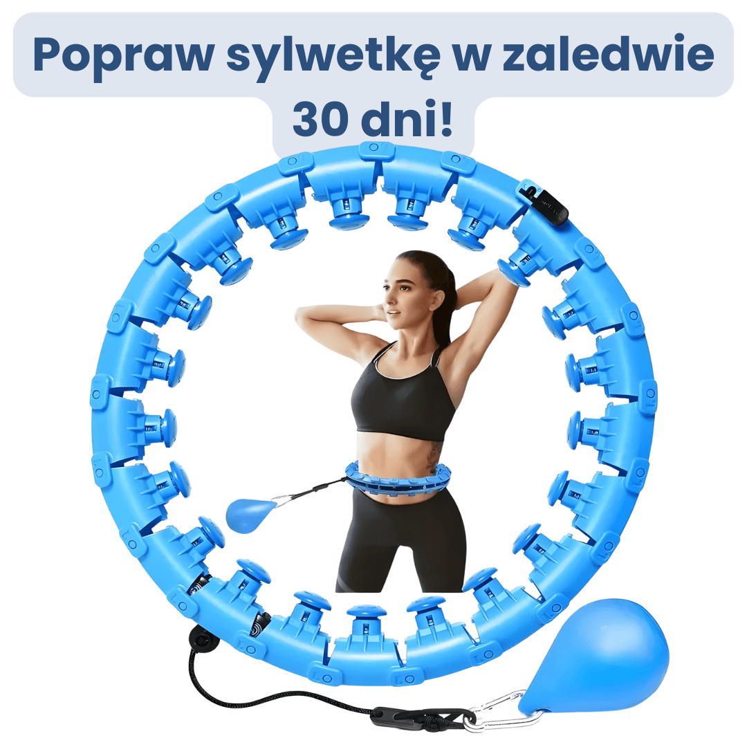 Obciażeniowa obręcz BestSpin - popraw sylwetkę już w 30 dni!