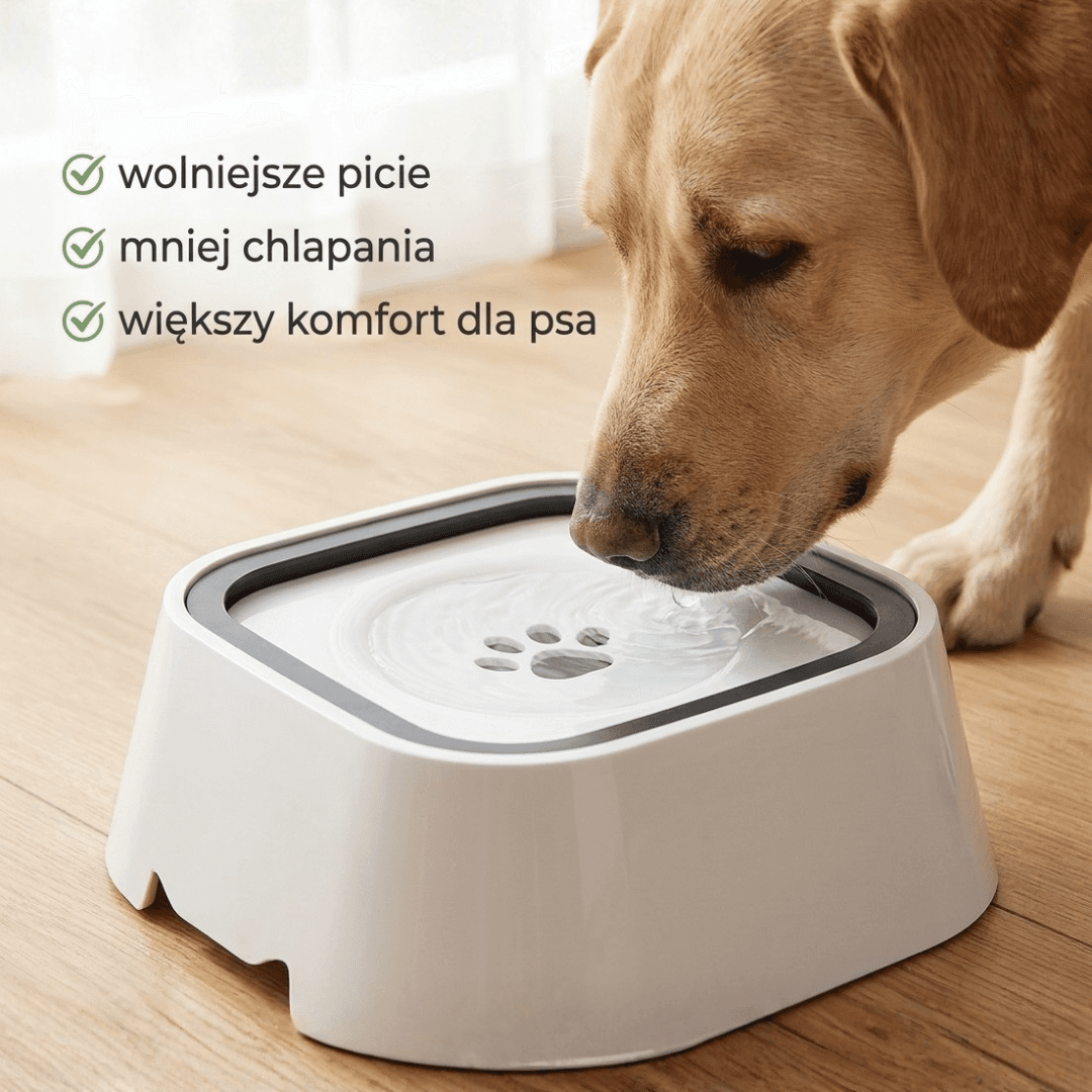 Niechlapek - zero zalanych podłóg miska antyrozbryzgowa 1,5L