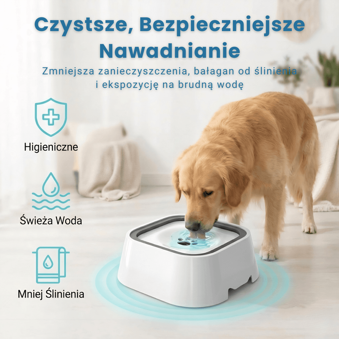 Niechlapek - zero zalanych podłóg miska antyrozbryzgowa 1,5L