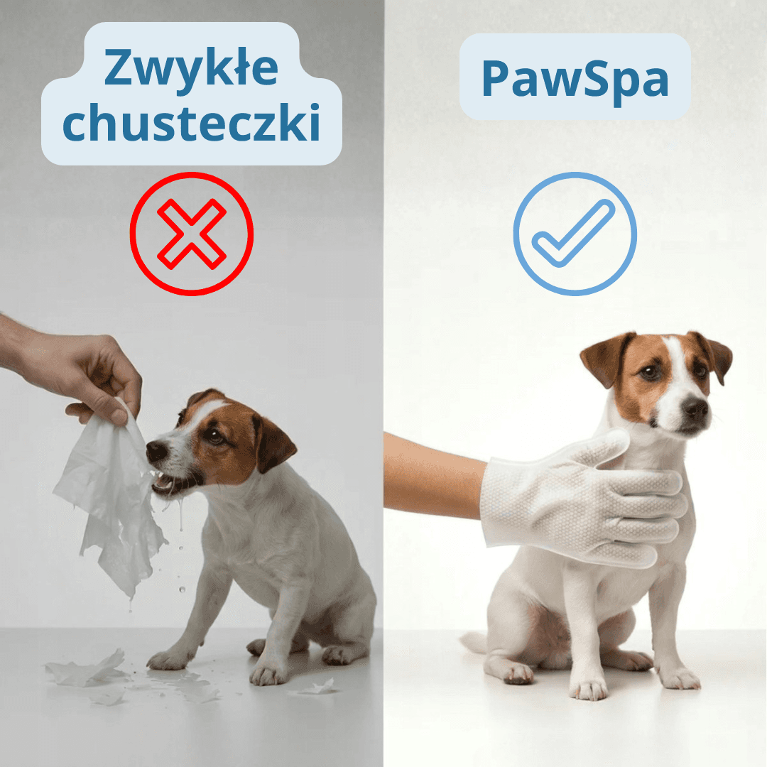 PawSpa Glove- rękawiczki jednorazowe pielęgnacyjne (6szt.)