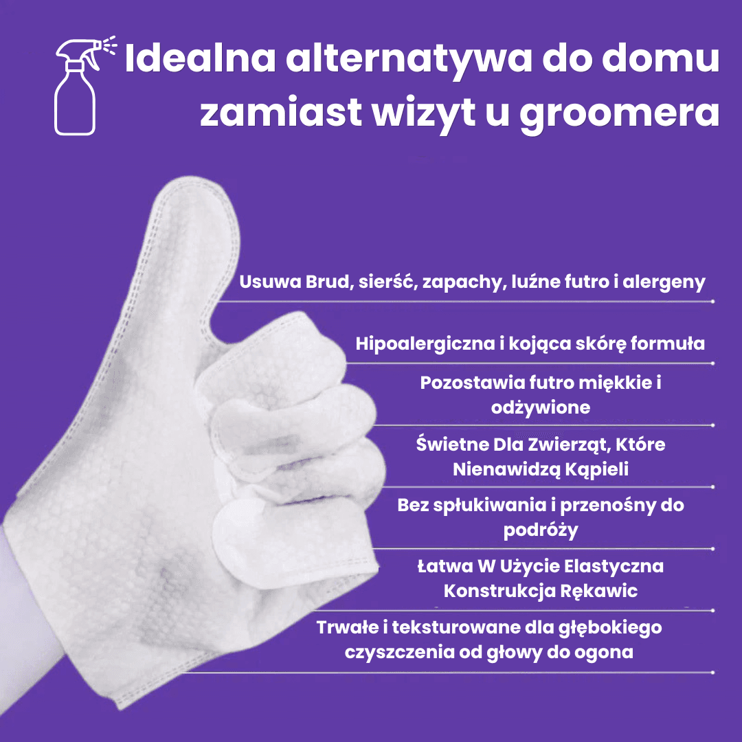 PawSpa Glove- mycie psa w 2-3 minuty